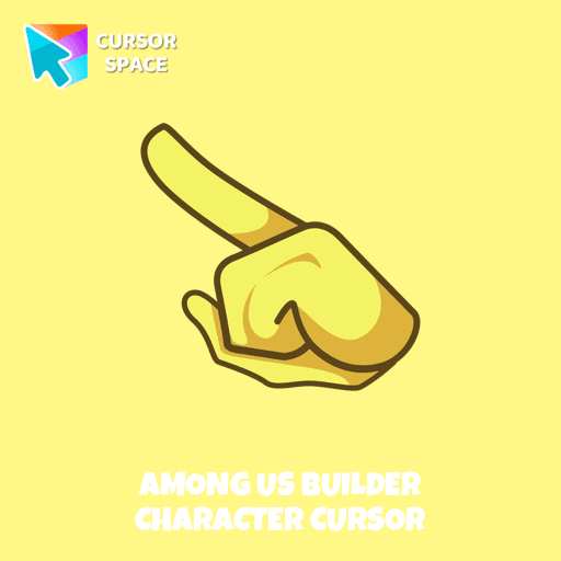 Among Us Builder Character cursor